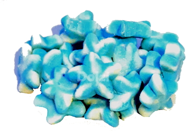 Estrellas twist azules