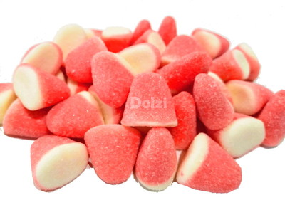 Besos Nata y Fresa
